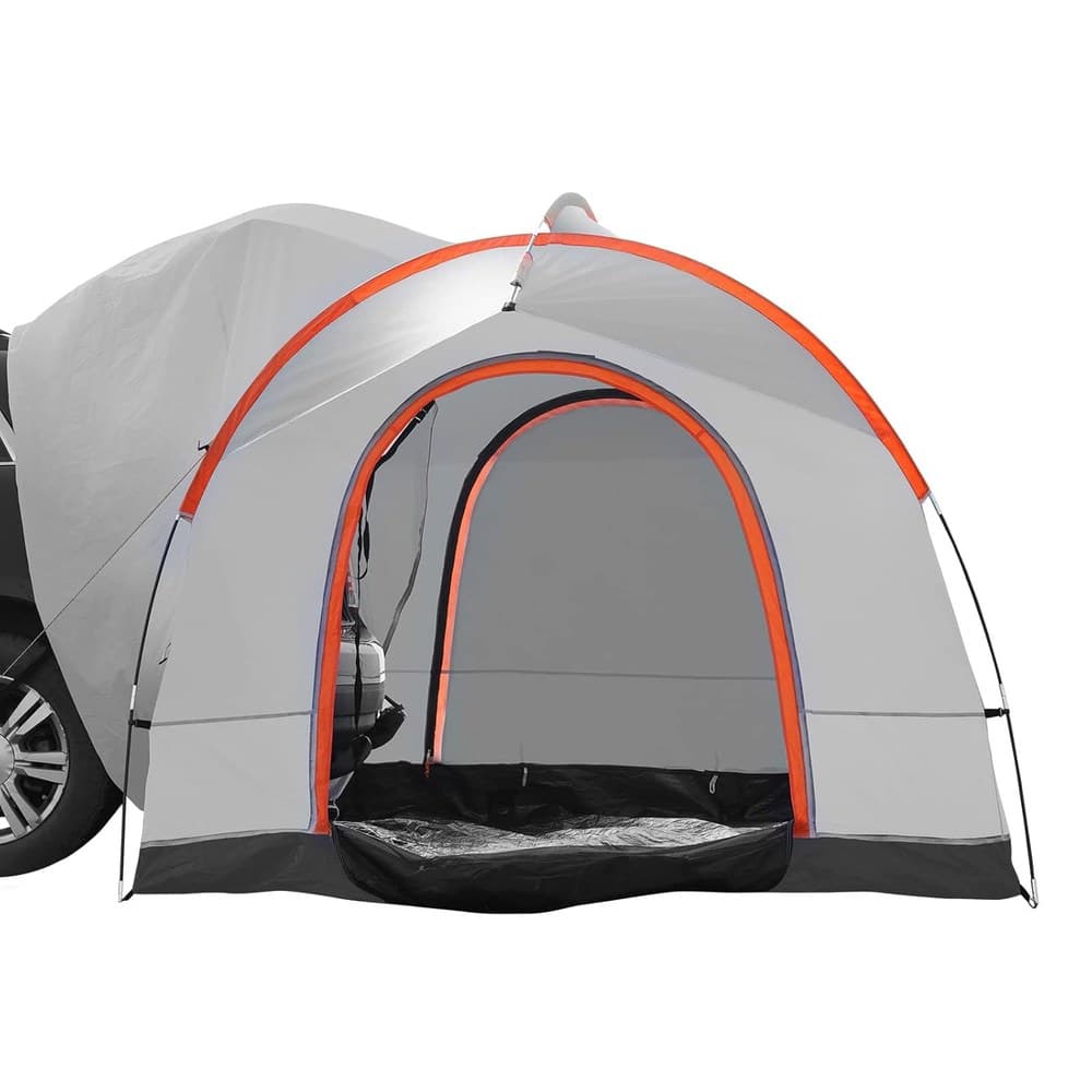 VEVOR Dachzelt Truck LKW Zelt Campingzelt Doppelschichtzelt Outdoors Pickup Truck Zelt LKW Bett Zelt Outdoor Familie Camping Reise Autozelt, Wasserdichtes Autodachzelt Heckzelt Tragetasche