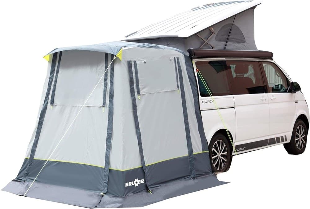 Brunner Heckzelt Comet 200 x 200 x 205 cm, Einheitsgröße, Grau/dunkegrau