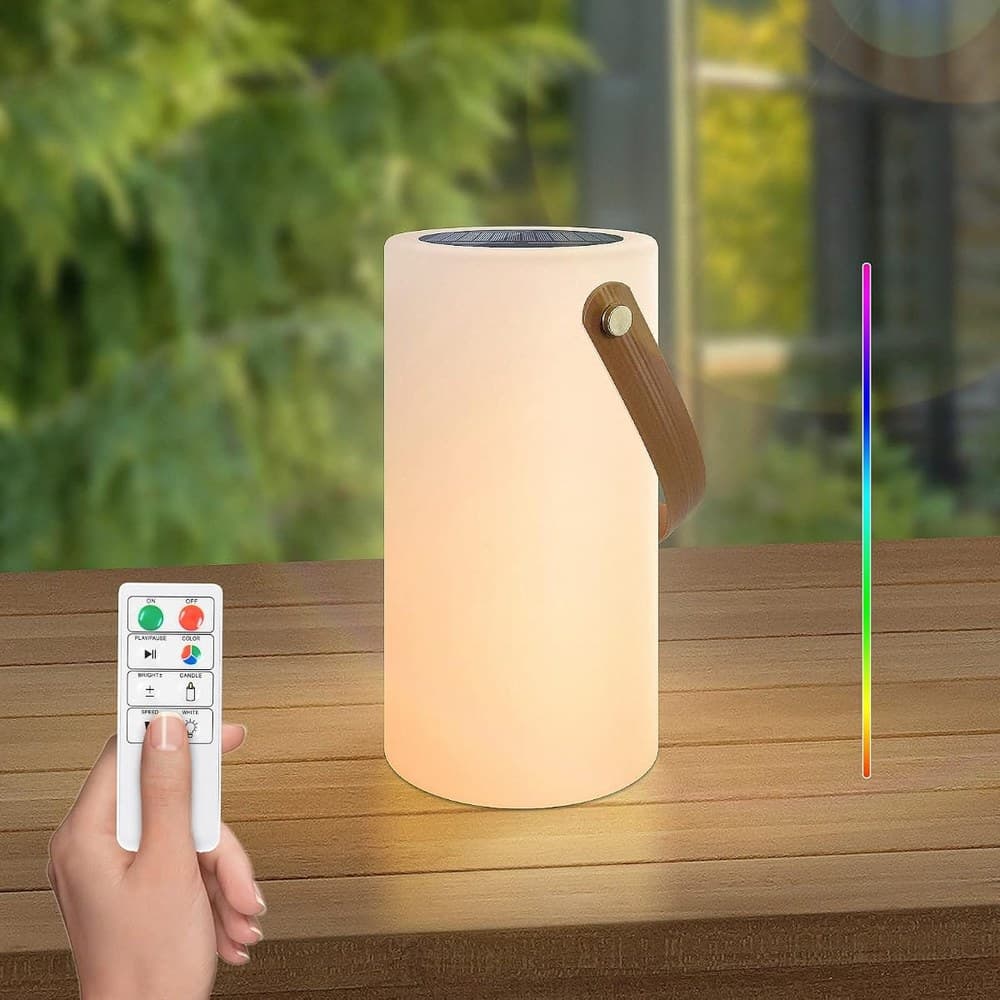 GGNOO Solar + USB Tischlampe
